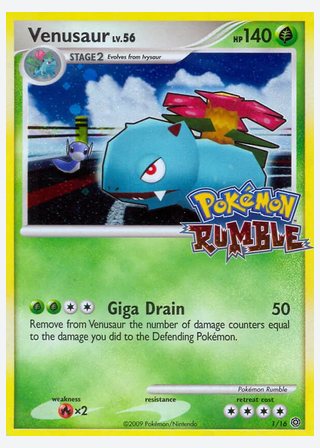 Venusaur — catalogusbeeld