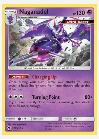Naganadel — catalogusbeeld