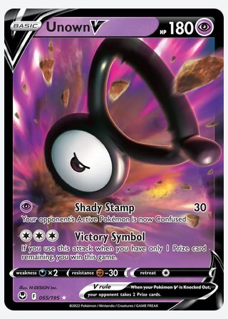 Unown V — catalogusbeeld