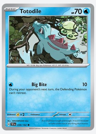 Totodile — catalogusbeeld