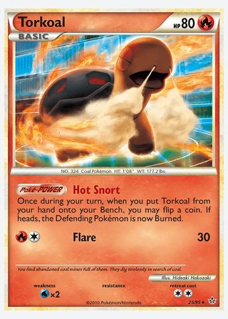 Torkoal — catalogusbeeld