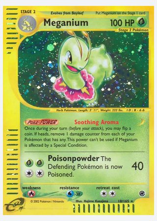 Meganium — catalogusbeeld