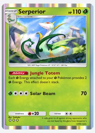 Serperior — catalogusbeeld