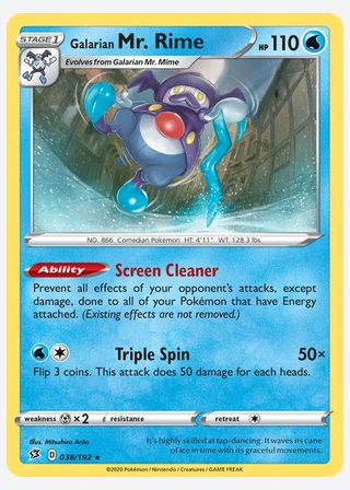 Galarian Mr. Rime — catalogusbeeld