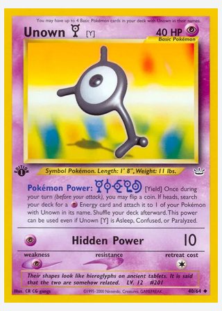 Unown [Y] — catalogusbeeld