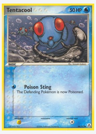 Tentacool — catalogusbeeld