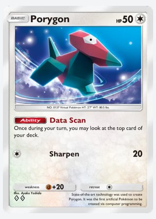 Porygon — catalogusbeeld