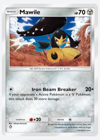 Mawile — catalogusbeeld