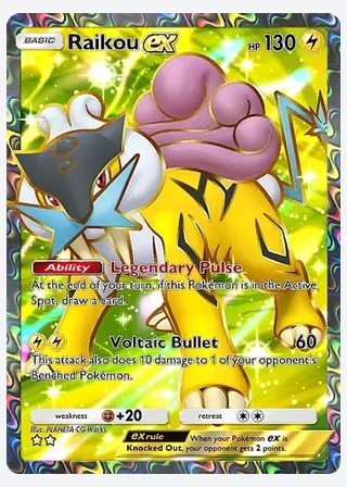 Raikou ex — catalogusbeeld