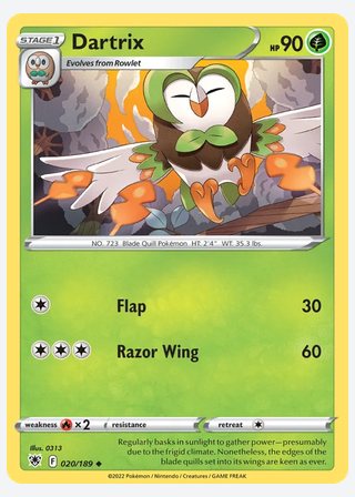 Dartrix — catalogusbeeld