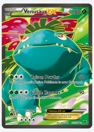 Venusaur EX — catalogusbeeld