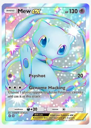 Mew ex — catalogusbeeld