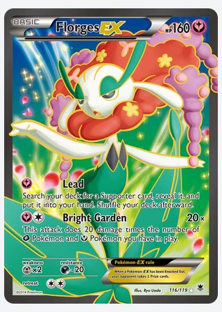 Florges EX — catalogusbeeld