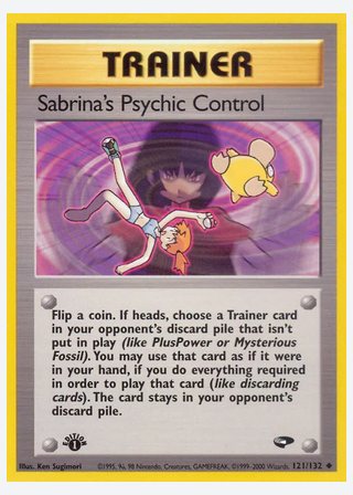 Sabrina's Psychic Control — catalogusbeeld