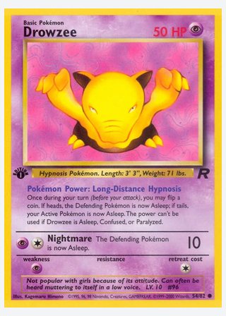 Drowzee — catalogusbeeld