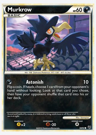 Murkrow — catalogusbeeld