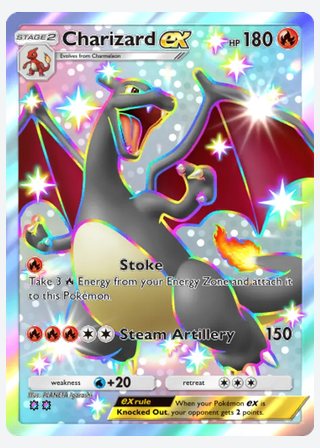 Charizard ex — catalogusbeeld