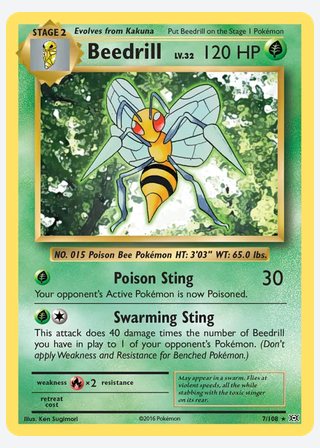 Beedrill — catalogusbeeld