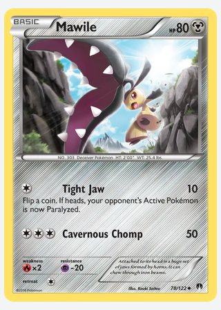 Mawile — catalogusbeeld