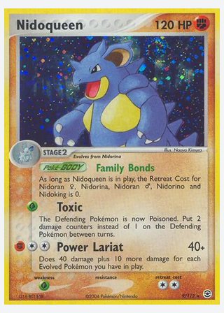 Nidoqueen — catalogusbeeld