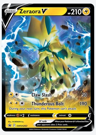 Zeraora V — catalogusbeeld