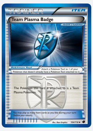 Team Plasma Badge — catalogusbeeld