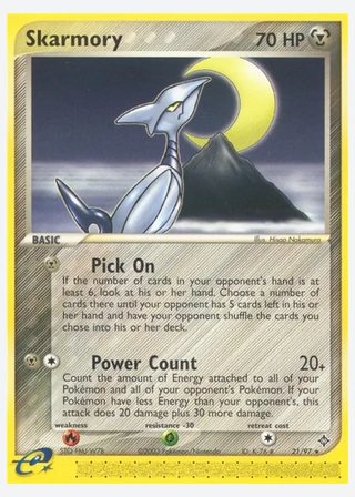 Skarmory — catalogusbeeld