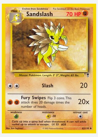 Sandslash — catalogusbeeld