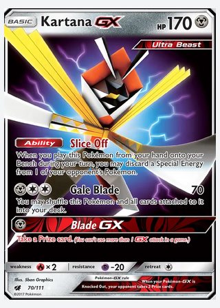 Kartana GX — catalogusbeeld