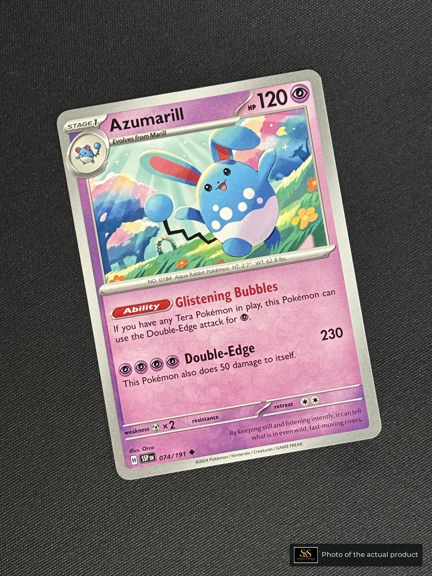 Azumarill — echte voorzijde