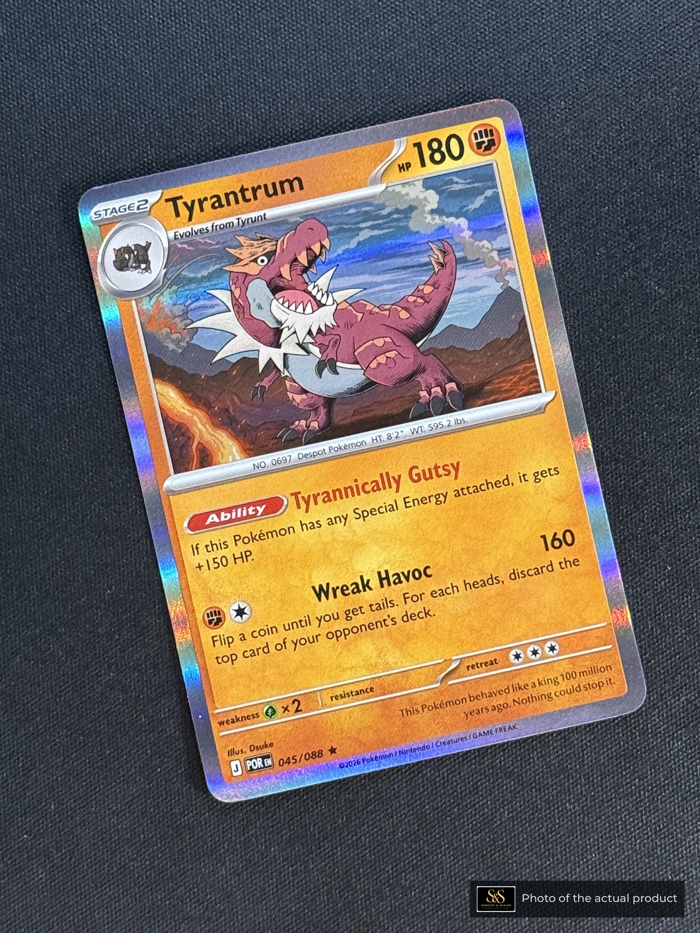 Tyrantrum — echte voorzijde