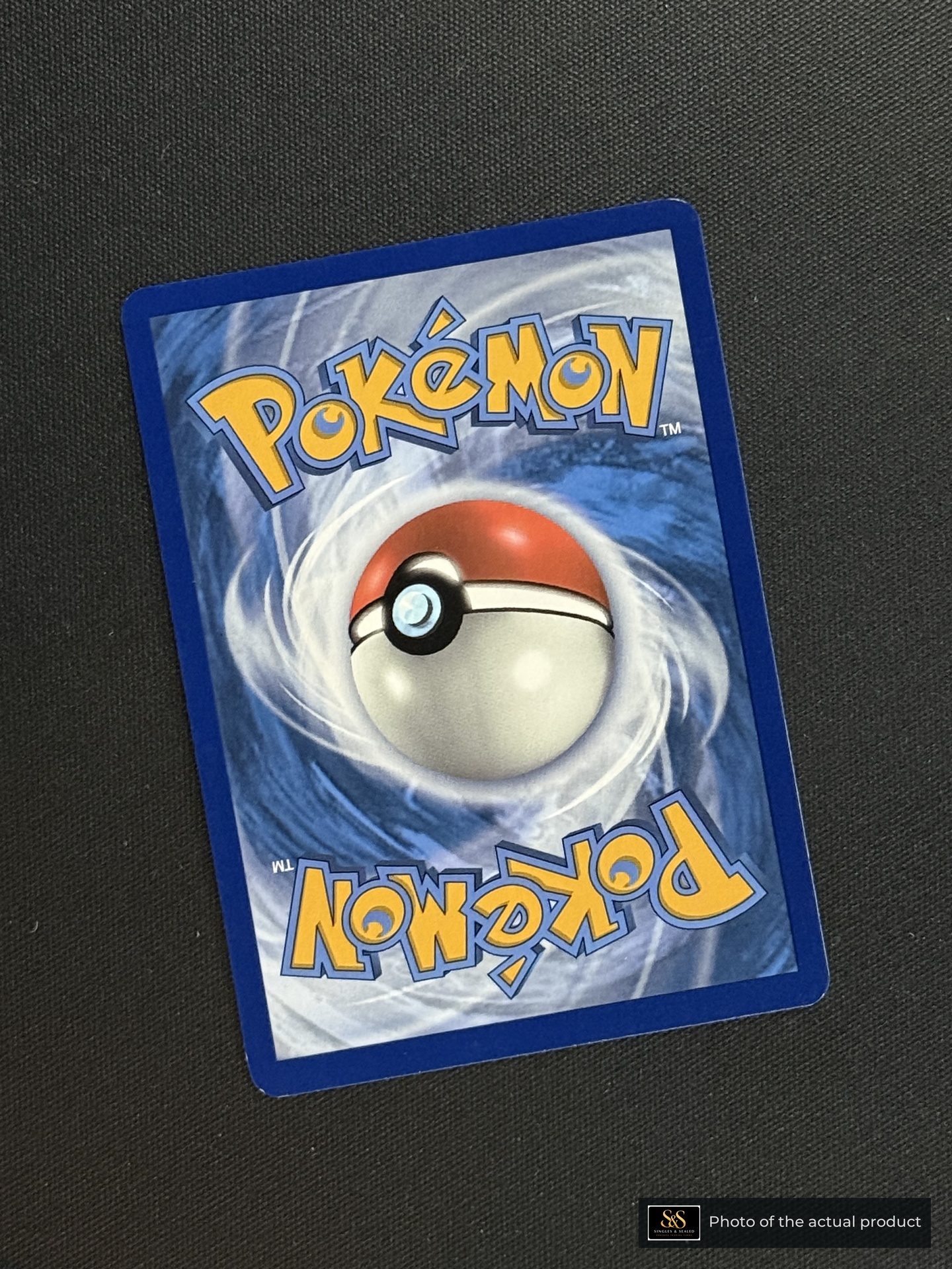 Pikachu — echte achterzijde