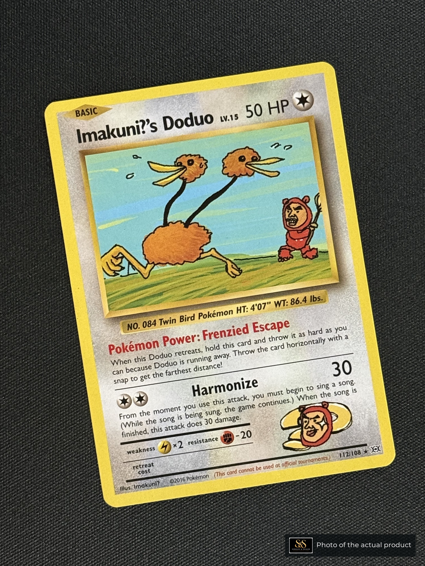 Imakuni?'s Doduo — echte voorzijde