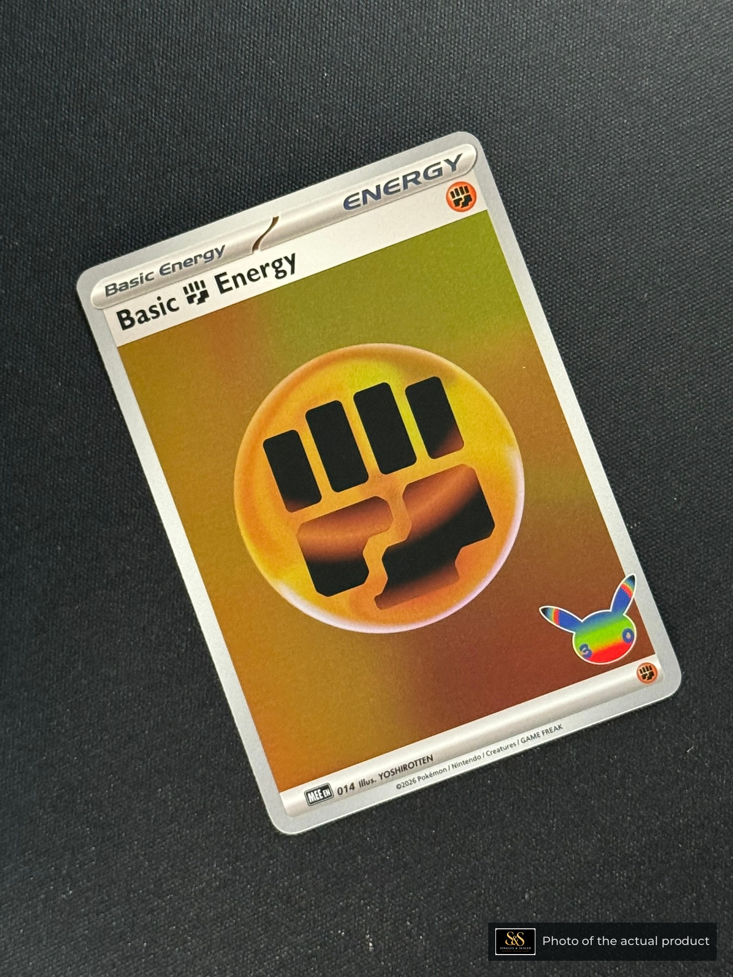 Basic Fighting Energy — echte voorzijde