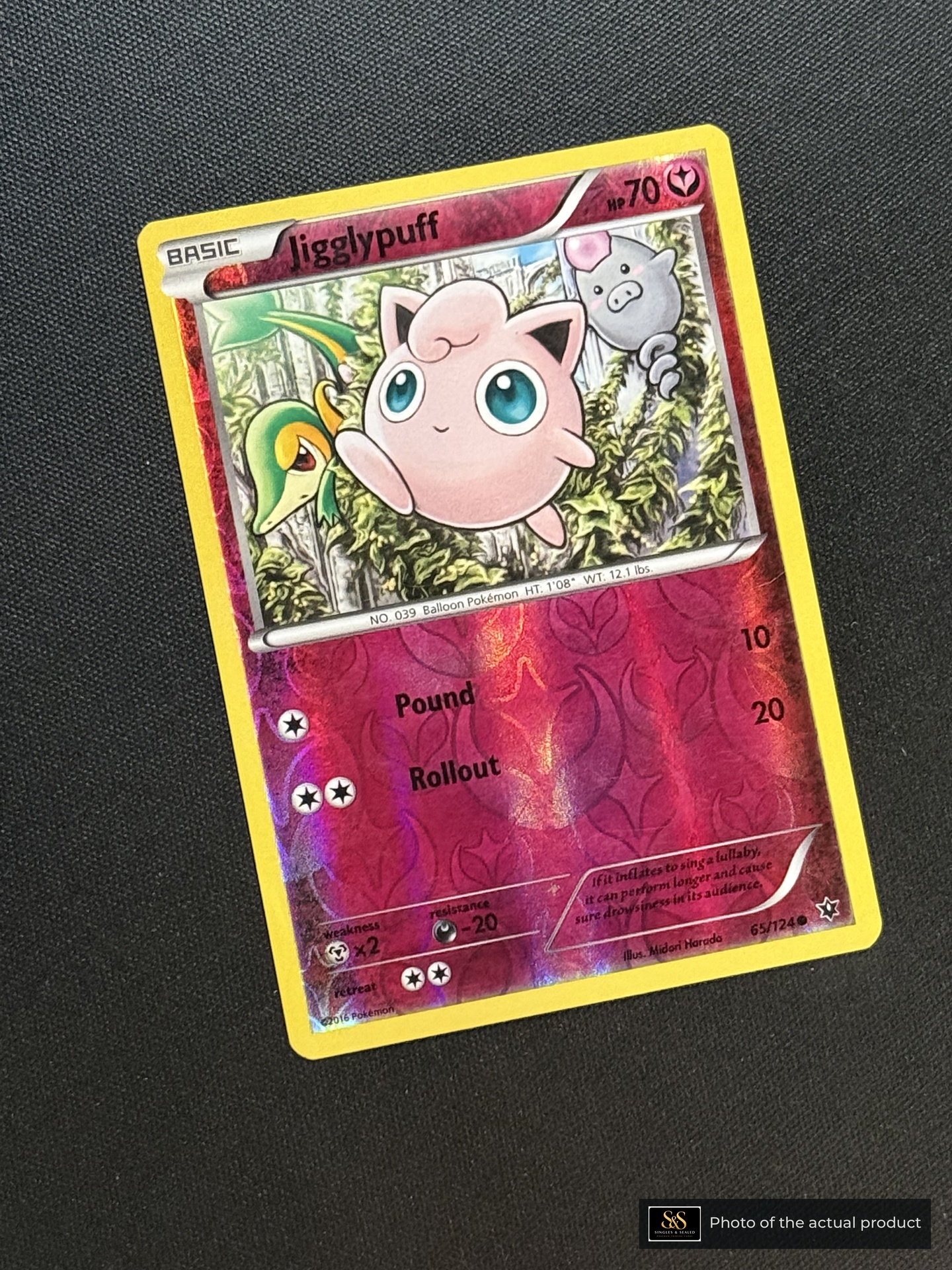 Jigglypuff — echte voorzijde