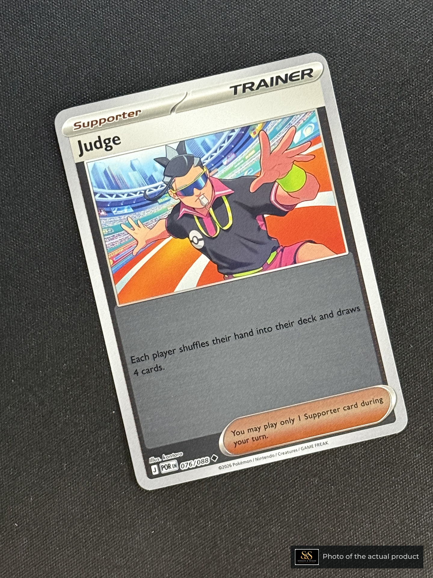 Judge — echte voorzijde