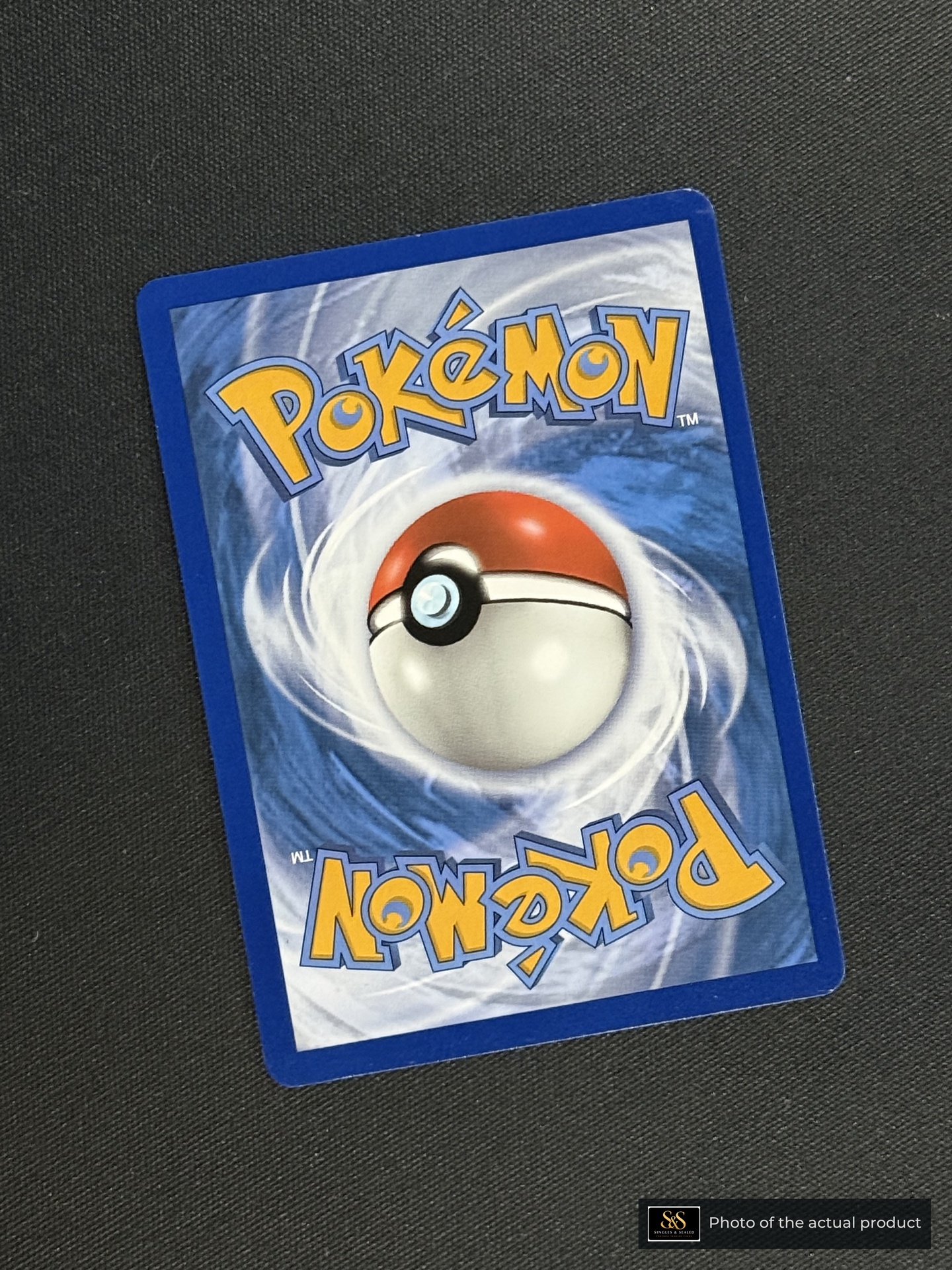Pikachu — echte achterzijde