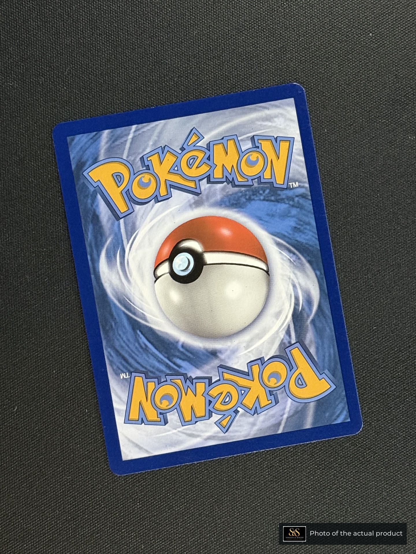 Pikachu — echte achterzijde