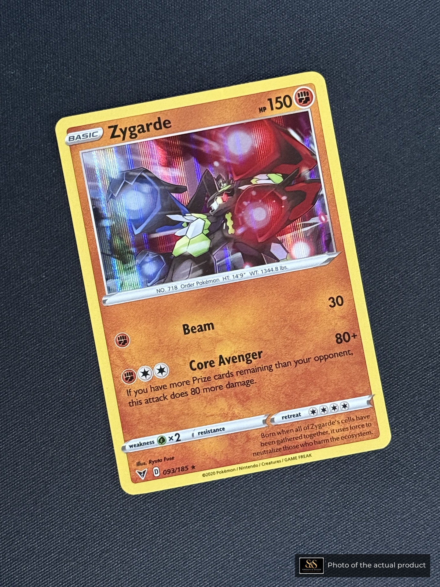Zygarde — echte voorzijde