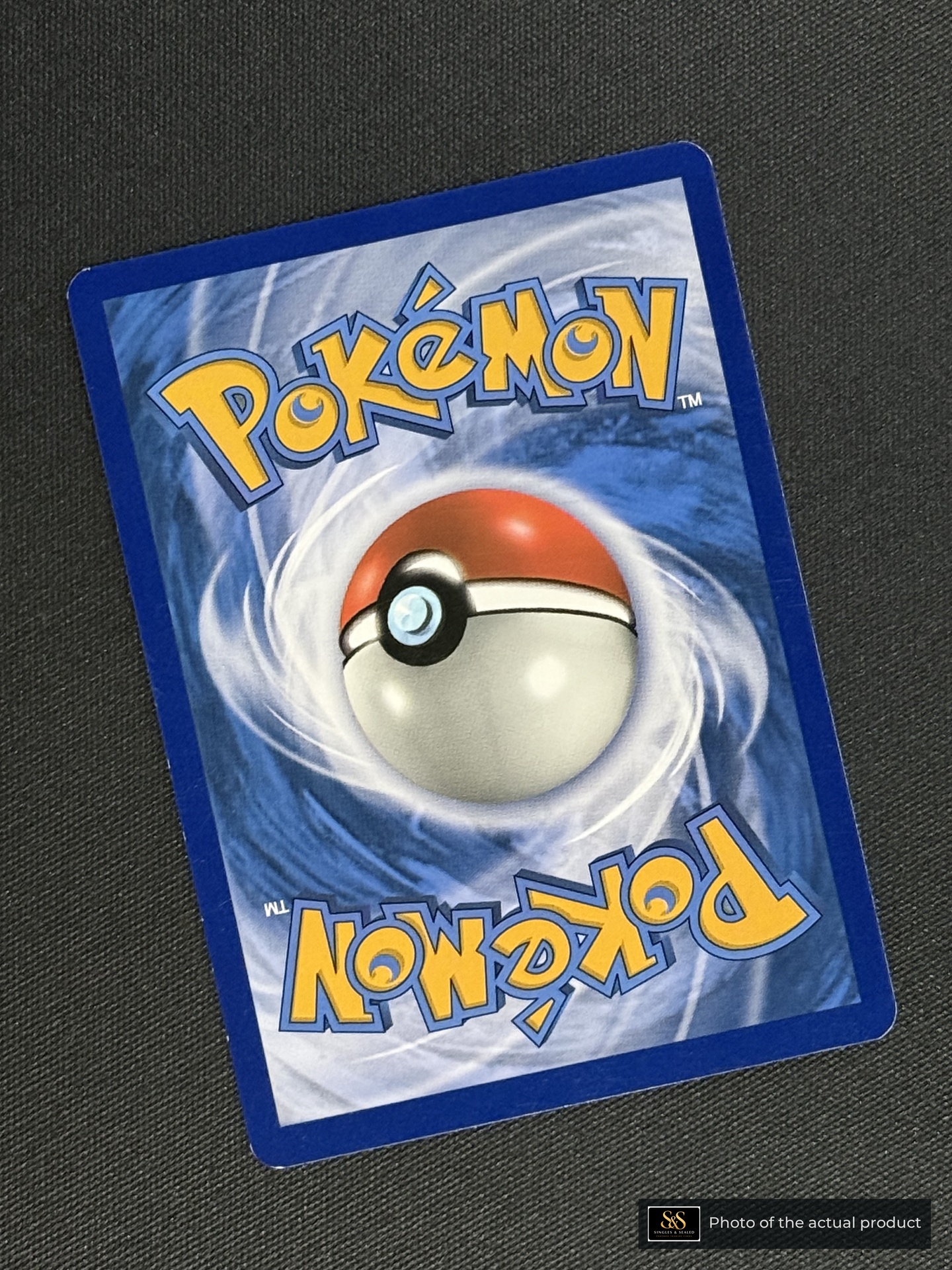 Pikachu — echte achterzijde