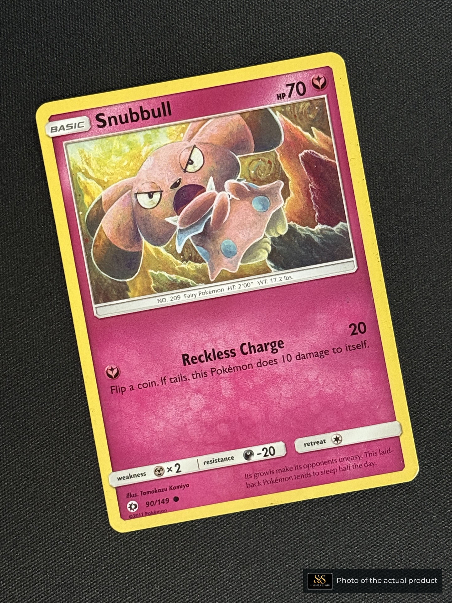 Snubbull — echte voorzijde