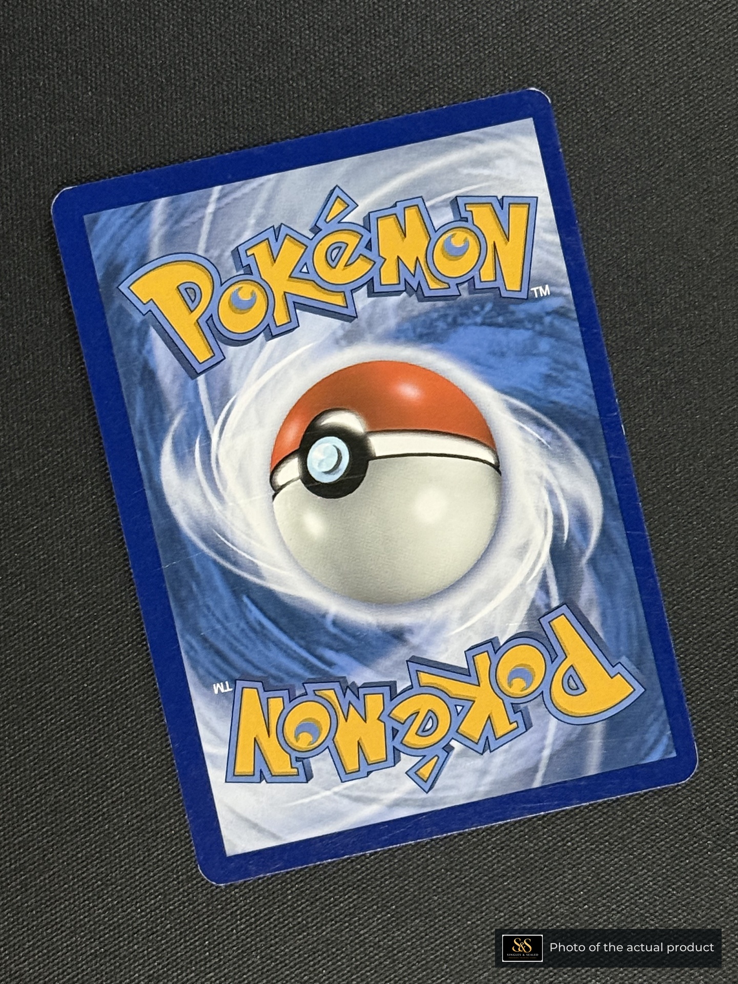 Pikachu — echte achterzijde