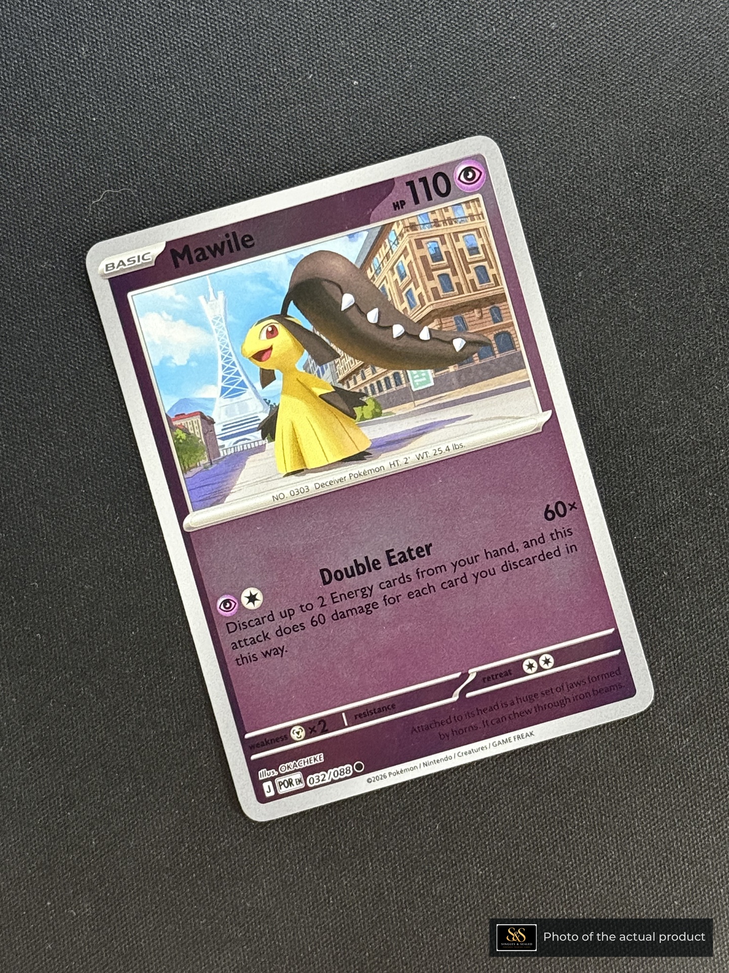 Mawile — echte voorzijde