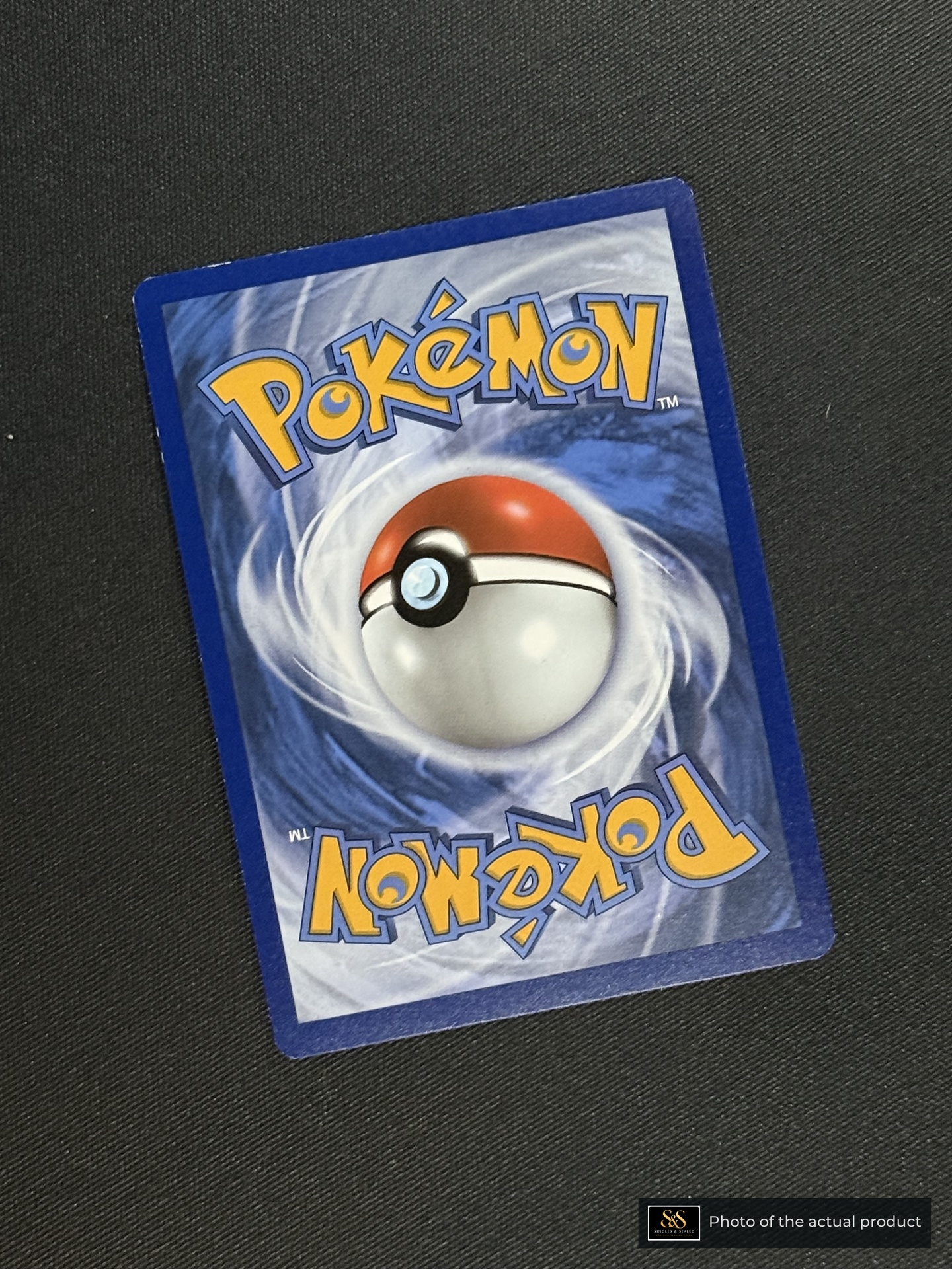 Professor's Research (Professor Oak) — echte achterzijde