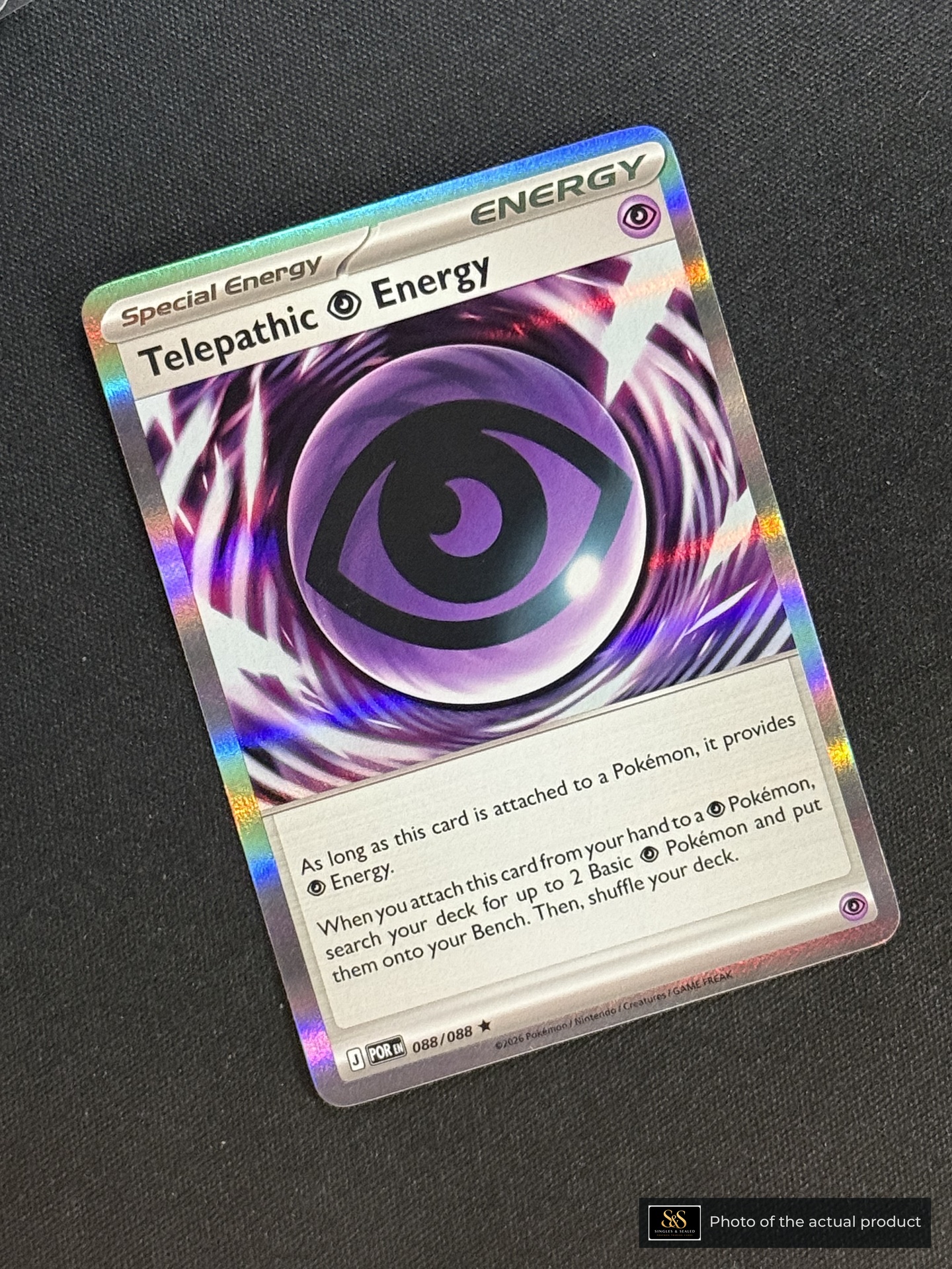 Telepathic Psychic Energy — echte voorzijde