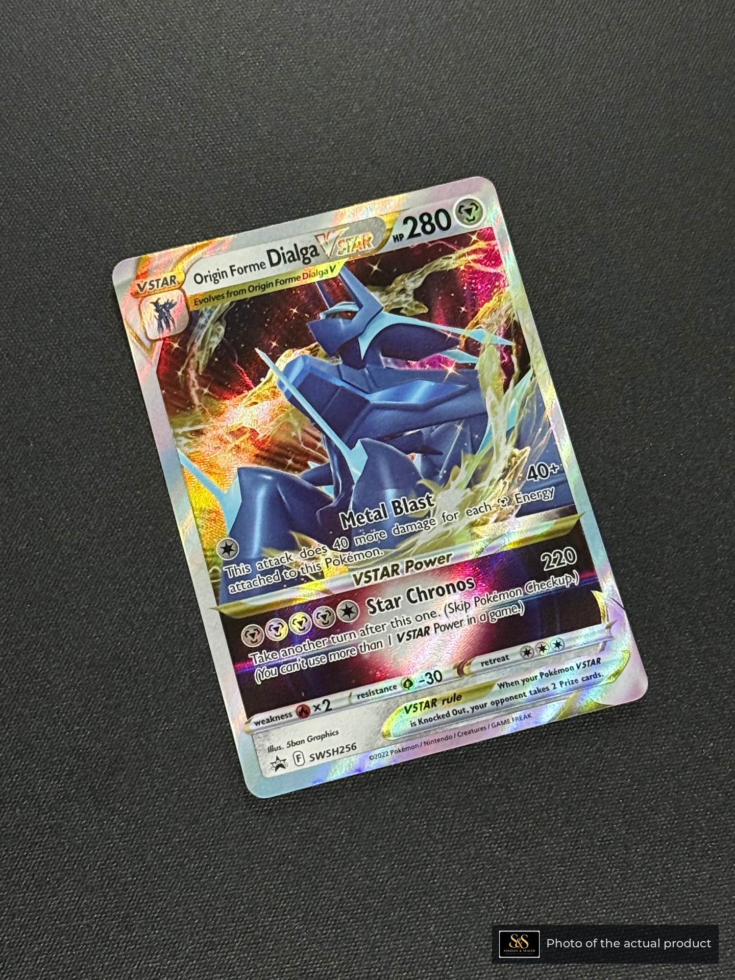 Origin Forme Dialga VSTAR — echte voorzijde