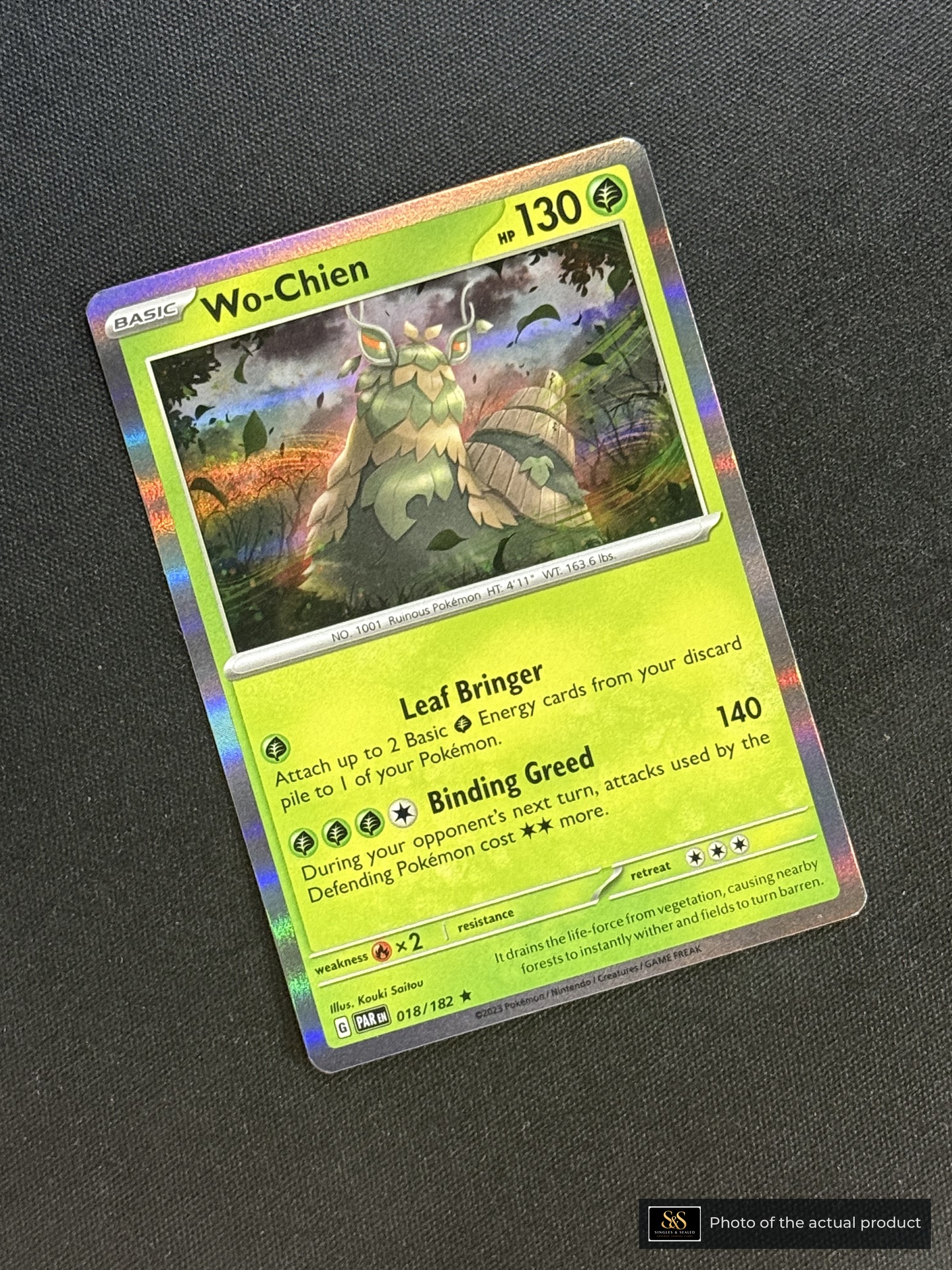 Wo-Chien — echte voorzijde