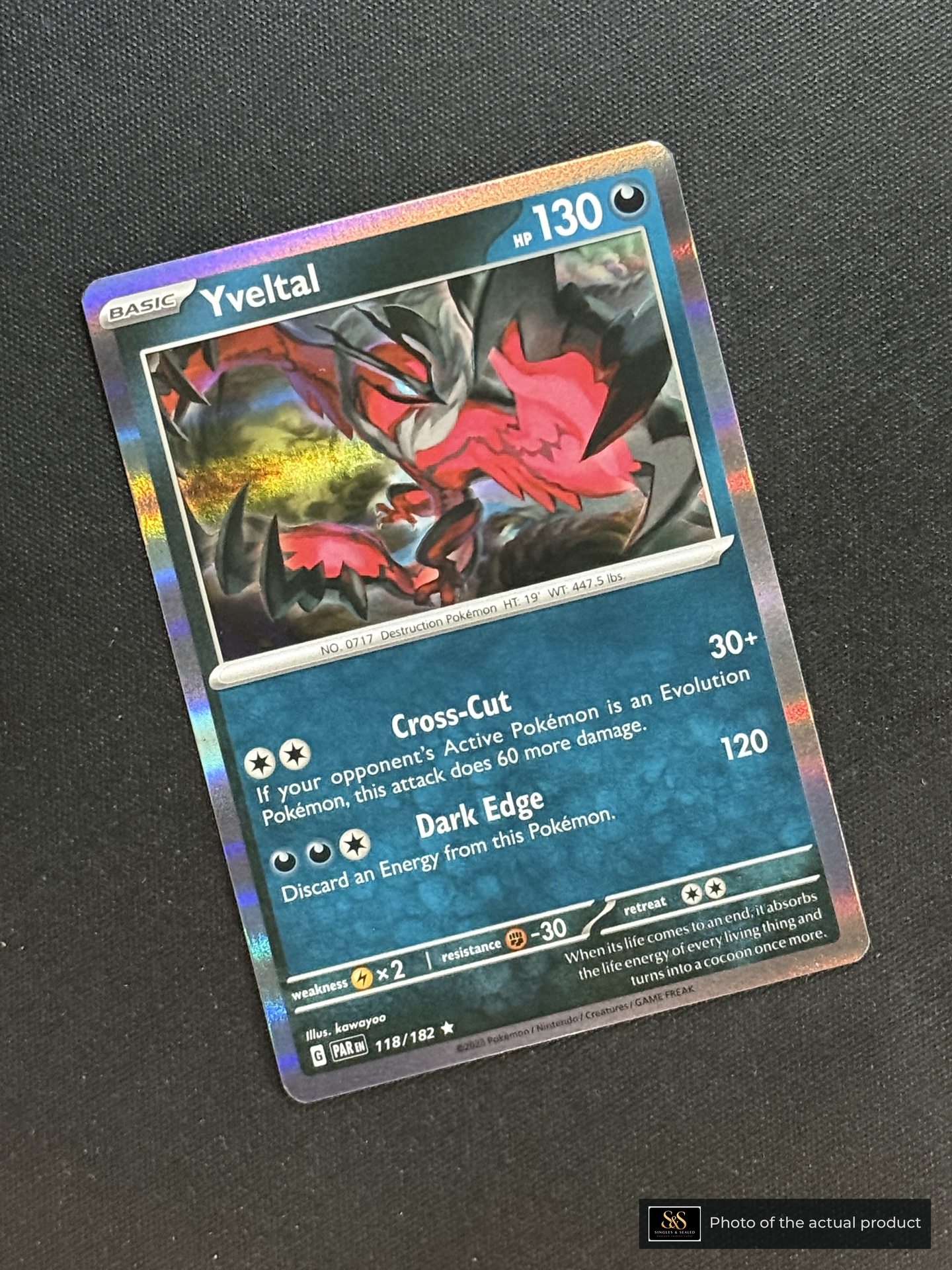Yveltal — echte voorzijde