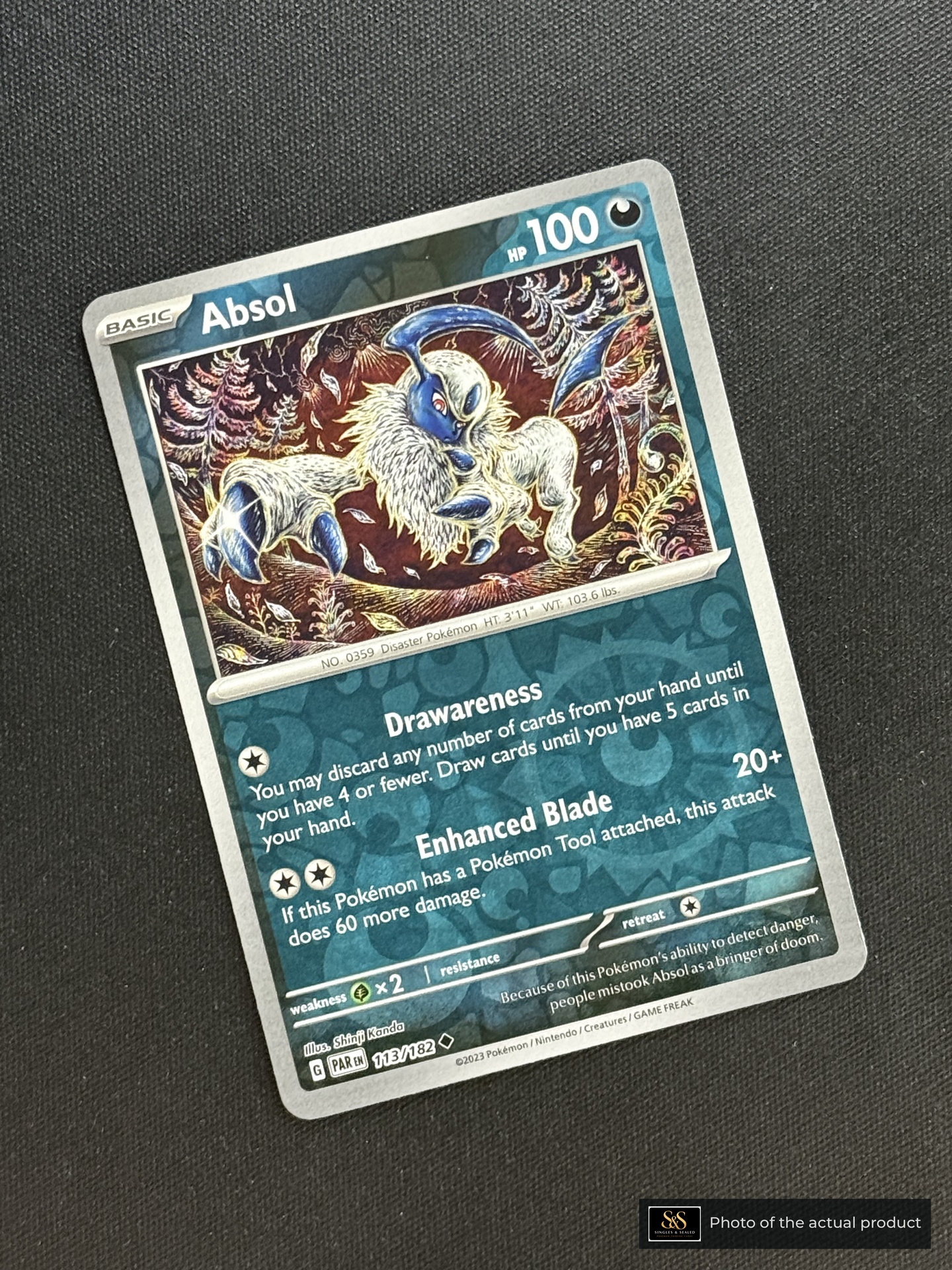 Absol — echte voorzijde