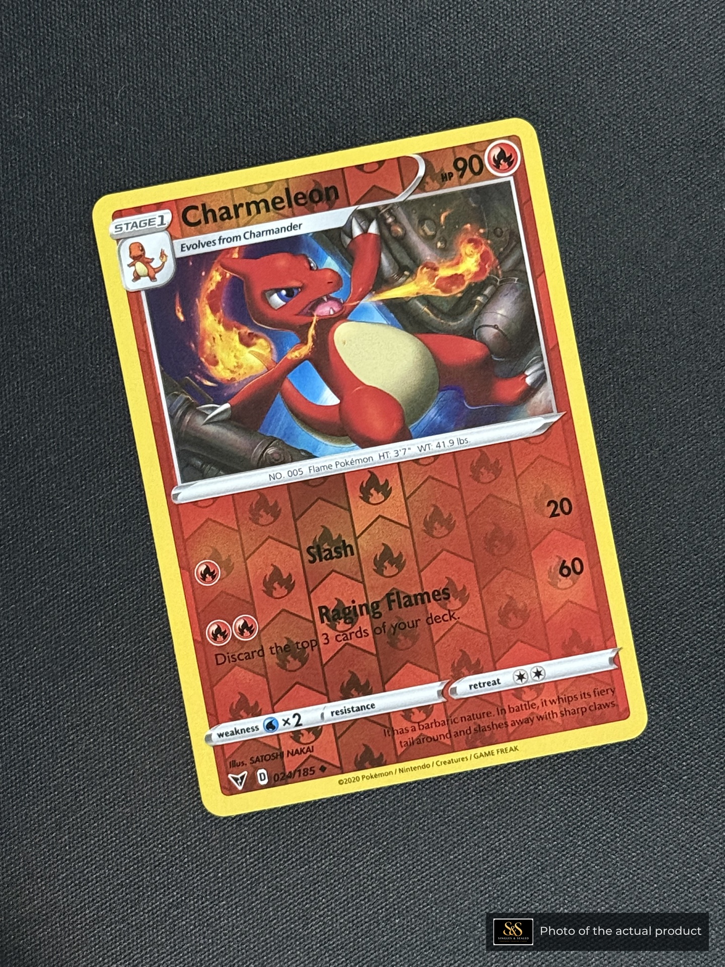 Charmeleon — echte voorzijde
